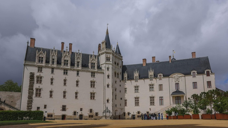 Vue du Château des Ducs de Bretagne à Nantes